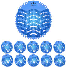 Urinal Screens Deodorizer,10 Packs Urinal Mats Pads Deodorizer for