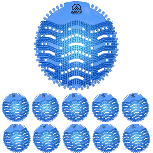 Urinal Screens Deodorizer,10 Packs Urinal Mats Pads Deodorizer for