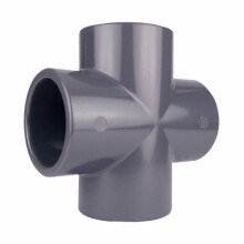PVC Grey Metric Plumbing Fittings Pipe Tubing for Aquarium Fish Tank Pond Solven