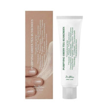 50ml Natural Green Tea Sunscreen Gentle Protection High Efficiency Sun Protection Refreshing Non Greasy Light Breathable Invisible