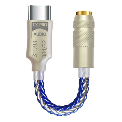 CX31993 HiFi DAC Type C to 3.5mm Headphone Amplifier Audio Decoder IEM AMP Mobile Phone Adapter B
