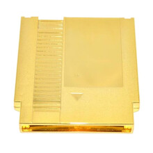 Gold-Plated 72 Pin Game Card Shell for NES Cover Plastic Case for NES Game Cartridge Replacement Shell