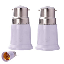 B22 to E27 Socket Converter, BC to ES Lamp Base Adapter,Light Bulb Lamp Holder Bayonet Toscrew Converter & Edison Adapter,Ceiling Fan Light Fitting C