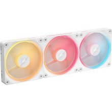 Corsair iCUE LINK LX120-R RGB 120mm PWM Reverse Fans – Triple Fan Kit – Low-Noise, Magnetic Dome Bearing, Dual Light Loops, QuikTurn Screws, Ze