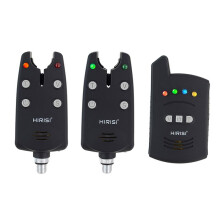 Hirisi Wireless Carp Fishing Alarm Set 1+2 for Carp Coarse Fishing Bite Indicator B1236-2 Fishing Accessories