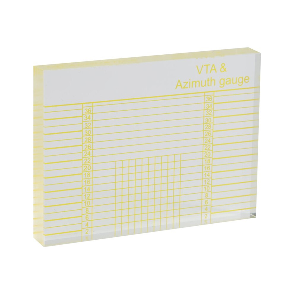 Vta Balance And Azimuth Adjustment Ruler Vinyl Record Player Measuring Phono Tonearm Vta/Cartridge Azimuth Ruler 4712950944520