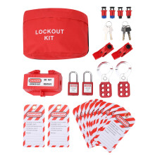 Electrical Circuit Breaker Lockout Tagout Kit Padlock Loto Labels