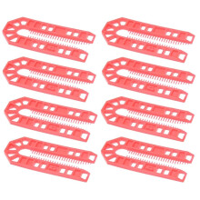 TERF 100mm X 43mm X 4mm Thick U Shims Packers Spacers Plastic Packing Horseshoe Window Glazing Door Kitchen Cabinet Tiles Installations with 4mm Thi