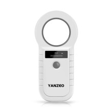 YANZEO Pet Microchip Reader, RFID EMID Animal Handheld Reader,134.2 Pet ID Scanner Rechargeable Animal Chip Registration, Pet Tag FDX-B(ISO 11784/117