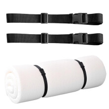 2 Pcs Adjustable Mattress Moving Straps, Mattress Topper Straps with Locking Buckles, Securing Storage Bands for Foam Topper, Bedding and Household I