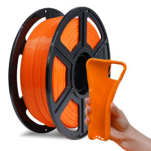 Flashforge PLA Flexible 1.75 mm 3D Printer Filament, 3D Printing Filaments 1kg Spool-Dimensional Accuracy +/- 0.02mm, Environmental Friendliness, no