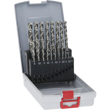 Bosch Professional 19pc. HSS-G ProBox Metal Drill Bit Set (for Steel,