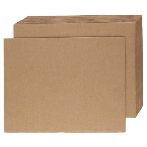 10 x A1 Corrugated Cardboard Packaging Sheets Kraft Pads Single and Double Wall