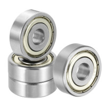 sourcing map 4 Pack 639ZZ Deep Groove Ball Bearings, 9x30x10mm Chrome Steel Double Shield Bearing for Electric Motor, Home Appliances, Garden Machine