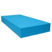 DREAMLAYER High Density Blue Firm Foam Sheet – Upholstery Foam for Sofa Seats, Bench Cushions, Campervans, Mattresses, Pet Beds & Crafts – Cut to