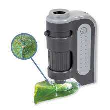 Carson MM-300 MicroBrite Plus 60 -120x LED Lighted Pocket Microscope,