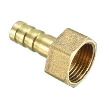 sourcing map Brass Barb Hose Fitting Connector Adapter 8mm Barbed x G3/8 Female Pipe