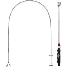 NoCry Pick-up Tool Set - includes Flexible Claw Grabber Tool and Telescoping Magnet Pick-up Tool