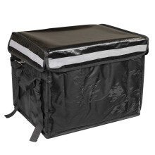 Bike It Motorcycle Insulated Thermo-Box Food Pizza Delivery Box with Fitting Kit (62 Litre)