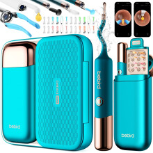 BEBIRD 2026 Earsight Ultra 5G Ear Wax Removal Tool, 2K Ear Wax Remover Kit with 30+ Attachments(Ear Dropper/Ear Tweezers/Ear Pick), Ear Cleaner for S