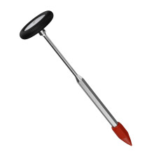 MDF Instruments, Babinski Neurological Reflex Hammer with Pointed tip for Superficial responses - -Free-Parts-for-Life & 30 Years Warranty -Black (MD