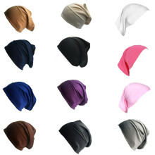 12 x New Assorted Colours Under Hijab Tube Stretchable Bonnet Cap Bandana Head Sleep Cap Under Scarf Bone Headscarf Turban Stretchy Beanie Cancer Hai