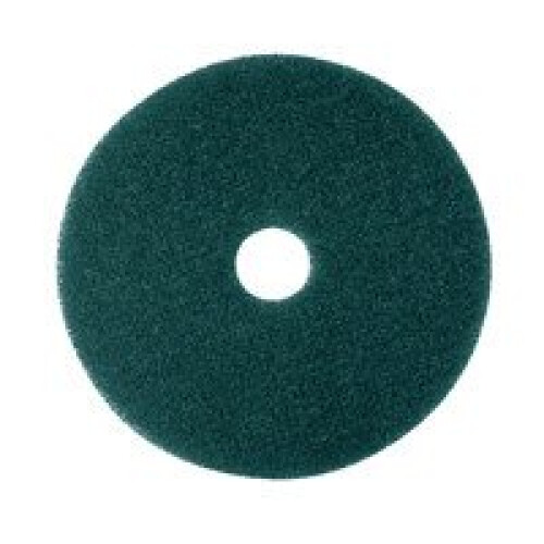 3M Scrubbing Floor Pad, 430mm, Green, Pack of 5