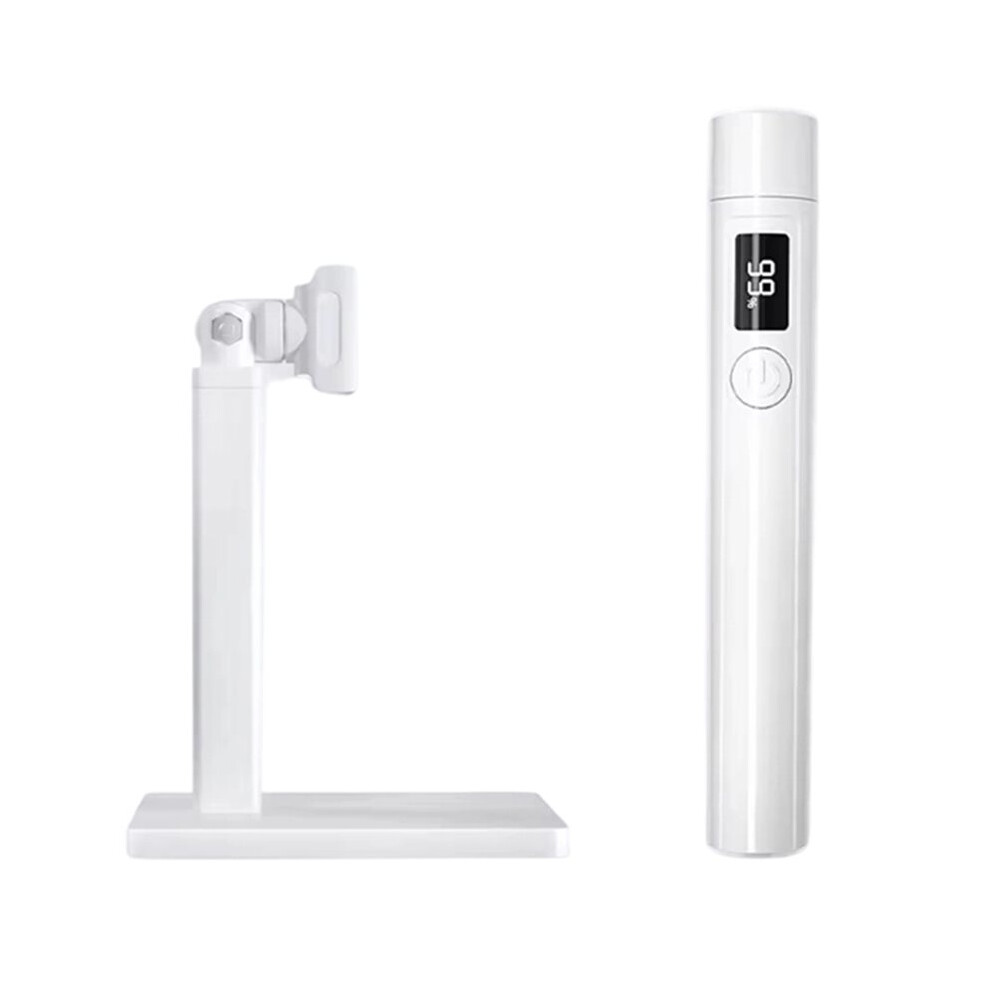 Handheld Uv Light for Nails with Stander USB Rechargeable Nail UV Gel Light Fast Curing for Gel Nails Portable Lamp