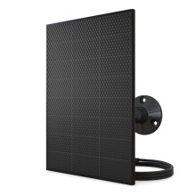 Arlo Solar Panel Charger | Arlo Certified Accessory | Weather Resistant, Easy Install, Black (2025 Released)