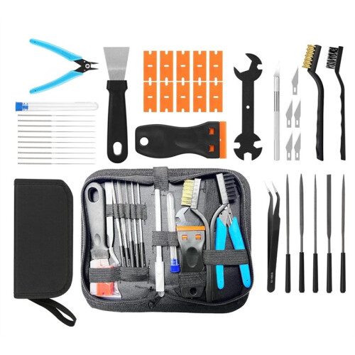 38Pcs 3D Printer Tools Kit with Storage Case,3D Printer Accessories,for 3D Printing Cleaning,Finishing and Removing