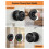 2Pack Door Knobs, Privacy Door Knobs Interior Door Knob for Bedroom/Bathroom Keyless Doorknobs Interior/Exterior Lock 4