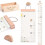 Growth Chart for Wall 7 Ft Height Chart Waterproof Canvas Measure Wall Ruler Removable Neutral Nursery Wall Decor 1