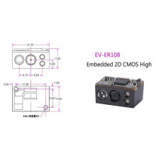 ER108 Embedded 2D PDF417 Barcode Scanner Module W/ Test Board & Cable 12pin Machinery Engine High Resolution USB