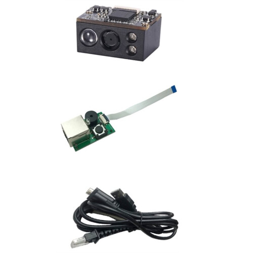 ER108 Embedded 2D PDF417 Barcode Scanner Module W/ Test Board & Cable 12pin Machinery Engine High Resolution RS232