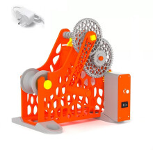 Nawijarka Filamentów do Drukarek 3D 1 Kg, Odłączana, Modułowa, do Zarządzania Filamentami do Drukarek 3D, B Wtyczka Brytyjska
