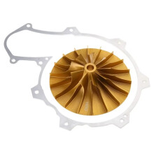 142mmX3mm Impeller Easy Installation Supercharger Wheel Impeller for 260 255 285 300 Impeller Replacement