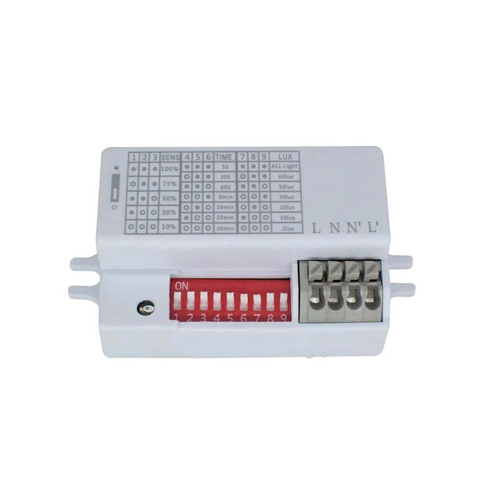 Motion Sensor For Auto-Sensing Ing 5.8Ghz Microwave 110-240V Suitable For Hallway Hotel Corridor Sensor Light 4712177068962