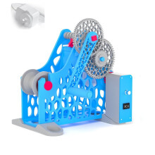 3D-Drucker-Filament-Aufwickler, 1-Kg-Spulenaufwickler, Abnehmbares Modulares Elektrisches Modell, AU-Stecker A