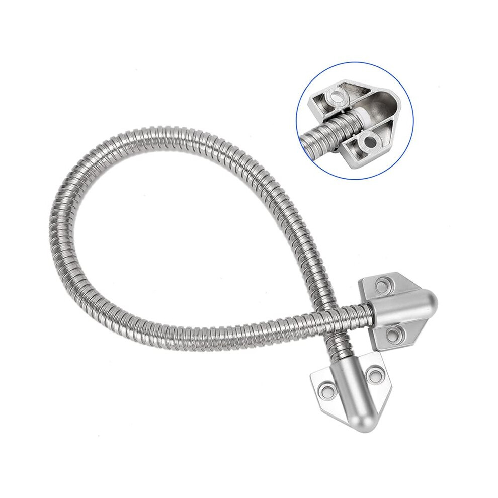 3Pcs Armored Door Loop Door Loop Power Transfer Door Wire Conduit Flexible Gooseneck Door Cable Protector For Home 6033600650539