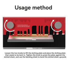 Etched Sheet Bending Vise Etched Sheet Bending Tool Suitable for DIY Craftsmanship Hand Tools