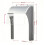 Access Control Keypad Rain Cover, Waterproof Slide Shell for Fingerprint Controller Silver 6