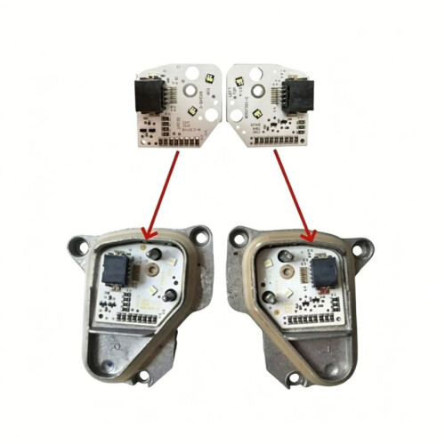 LED DRL Headlight Module OEM 5F0941476 5F0941475 Daytime Running Light Control Unit for   Leon MK3 Replacement R 2