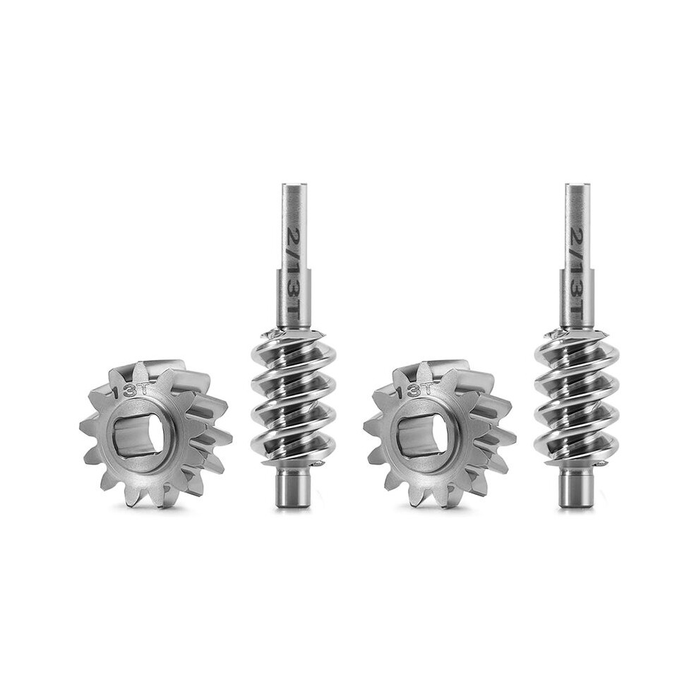 2/13T Axle Worm Gear Set For 1/30 Axial Scx30 Rc Crawler Upgrades, 2 Sets 6033793807031