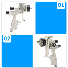 Pistolet à Peinture Haute Atomisation Aipart pour Voiture, Buse de 1,3 mm, pour Réparation D'Eau et de Peinture