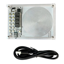 Gerador de Sinais B04C com Frequência Ajustável de 0,01 A 100000 Hz e Onda Senoidal Pura de Saída de 7,83 Hz.