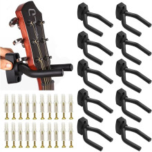 1 Set/10 Pezzi Gancio per Chitarra Violino Gancio Corto per Chitarra Ukulele Gancio da Parete, Può Appendere Erhu e Altri Strumenti