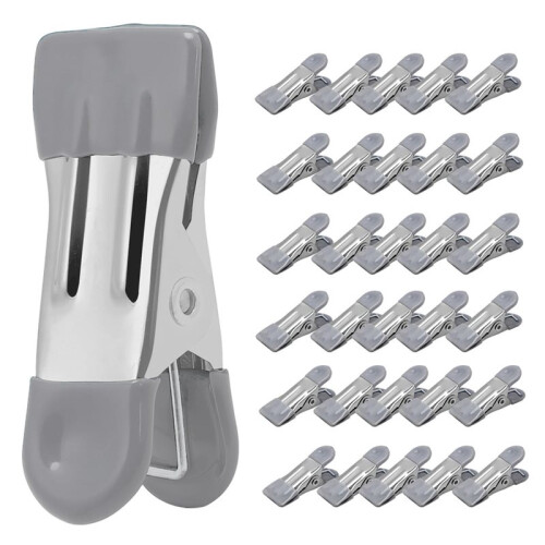 Prendedores de Roupa Resistentes, Pacote com 30 Unidades - Prendedores de Metal de 5,5 cm (2,17 Polegadas), Ideais para Secar Roupas, Varal e Meias. 1