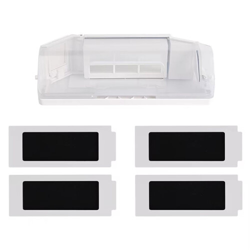 Part Replacement for  Deebot T30 MAX T30 OMNI T30 Pro T30 Pro Omni Dust Box HEPA Filter Robot Vacuum Cleaner 1