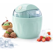 -Eismaschine, Dessertmaschine für Den Persönlichen Gebrauch, Kompakte Eismaschine mit ein-Knopf-Bedienung für Joghurt, Sorbet und Gelato,