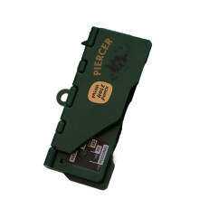 Draagbare Kaartperforator, Retro Perforator met Drie Gaten, Doe-Het-Zelf Perforator voor Losse Vellen Papier (M5, A7, A6), Navulkaarten voor